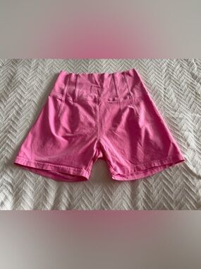 Offline by Aerie Washed Hot Pink Bike Shorts, 4 inch
